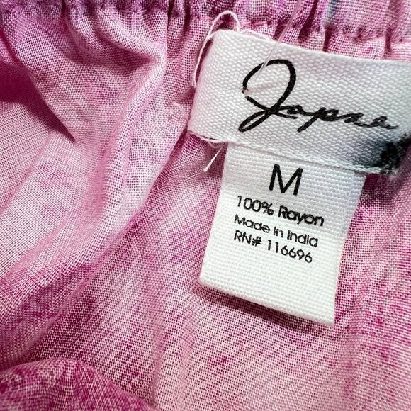 Japna Pink Tie-Dye Strapless Maxi Dress Size Medium NWT - Picture 12 of 14